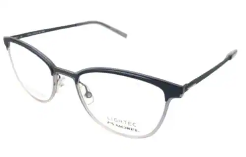 Rsinc Blue Plated Screwles Design Eyeglass Frame