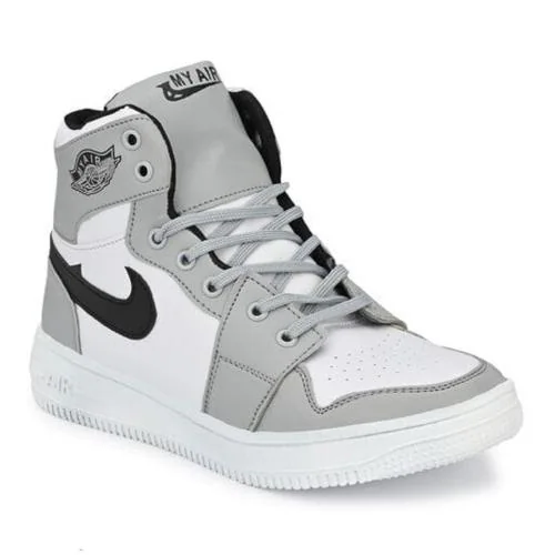 Buy SVpanther Men's Grey Synthetic LaceUps Boots Online at Best Prices