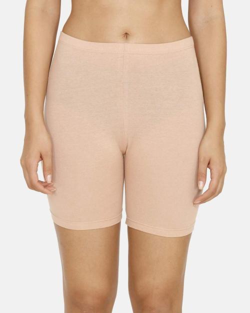 Zivame Knit Cotton Layering Shorts - Roebuck