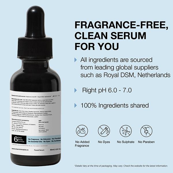 Minimalist Hyaluronic Acid Face Serum 30 ml JioMart