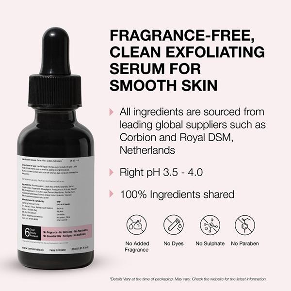 Minimalist Lactic Acid Face Serum 30 ml JioMart