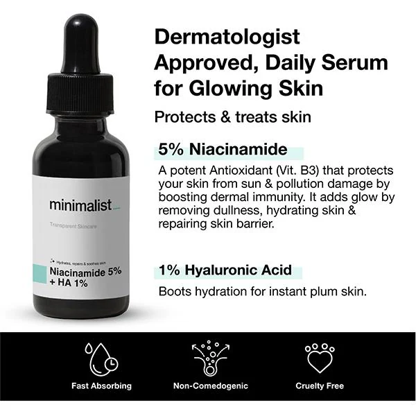 Minimalist Niacinamide Face Serum 30 ml JioMart