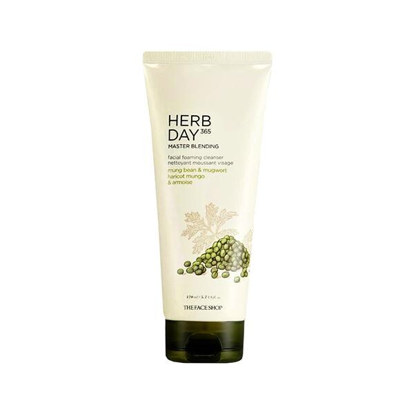The Face Shop Herb Day 365 Mung Bean Cleansing Foam 170 ml JioMart