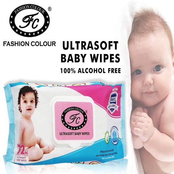Fashion Colour Baby Wipes Pack Of 3 1's JioMart