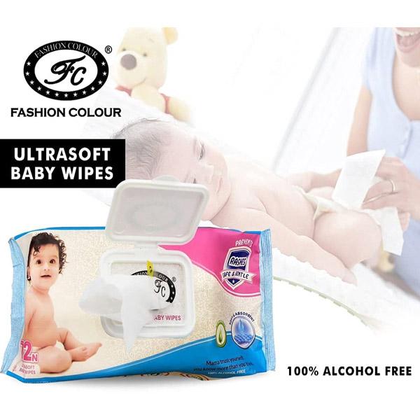 Fashion Colour Baby Wipes Pack Of 3 1's JioMart