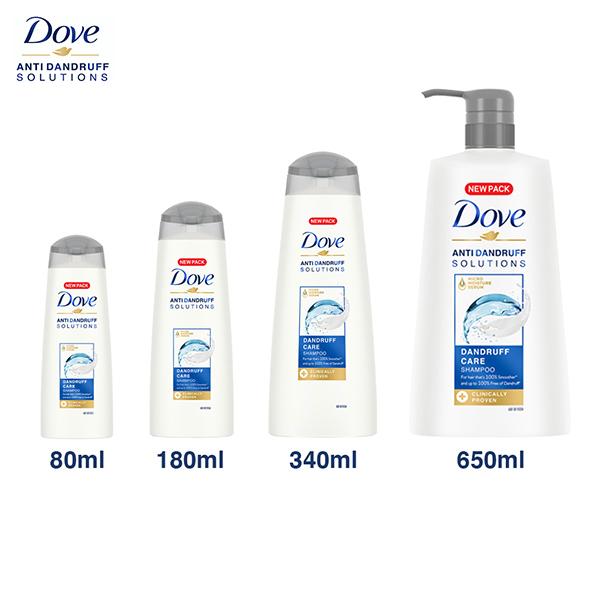 Dove Dandruff Care Hair Shampoo 340 ml JioMart