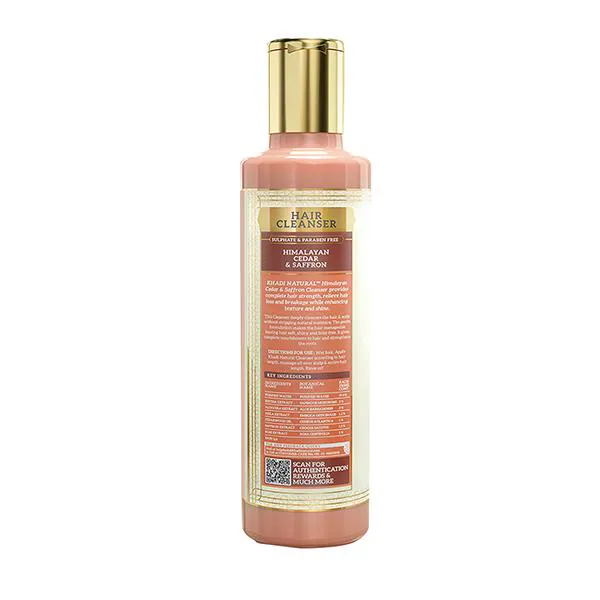KHADI NATURAL DEODAR(CEDARWOOD)/HIMALYAN CEDAR SAFFRON CLEANSER
