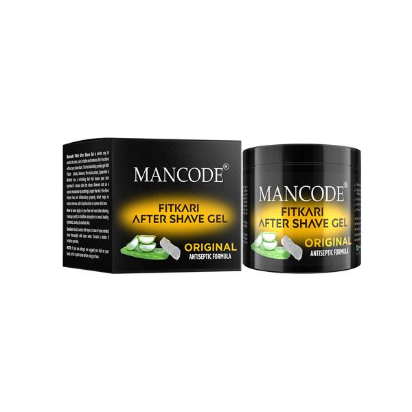 Mancode Fitkari After Shave Gel Original Antiseptic Formula 100 gm