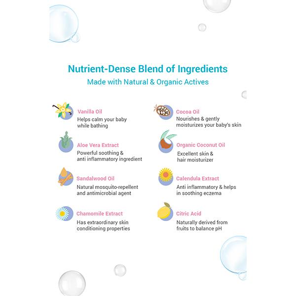 Baby Chakra Natural Foaming Wash & Shampoo for Babies 200 ml JioMart