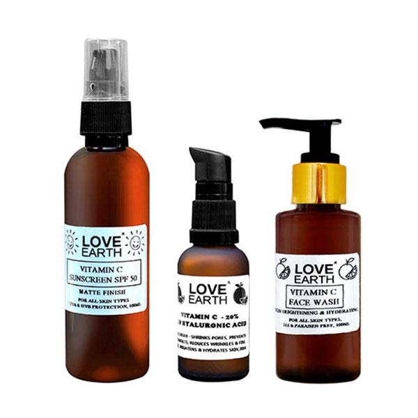 Love Earth Vitamin C Kit With Vitamin C & E 1's JioMart