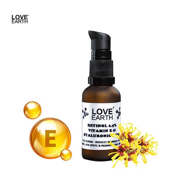 Love Earth Retinol Serum With Vitamin E & Hyaluronic Acid 30 ml JioMart