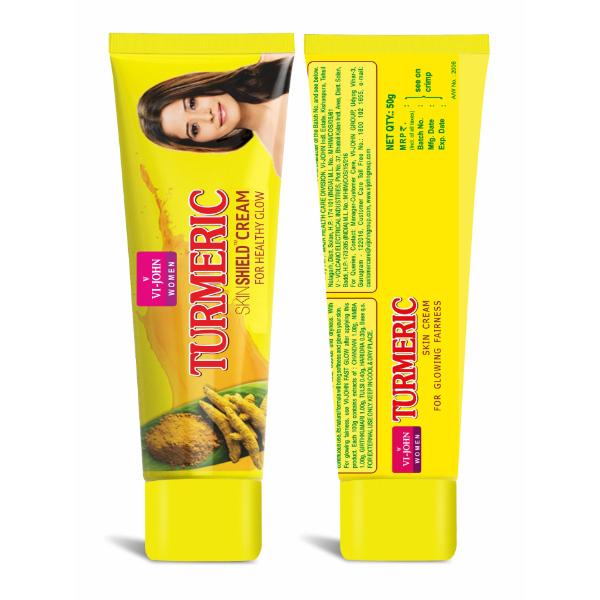 ViJohn Women Turmeric Skin Shield Cream Pack of 8 x 50 gm JioMart