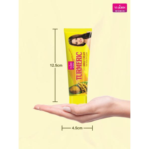 ViJohn Women Turmeric Skin Shield Cream Pack of 8 x 50 gm JioMart