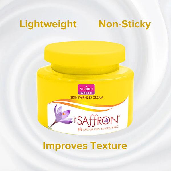 ViJohn Women Saffron Skin Fairness Advanced Cream Haldi & Chandan