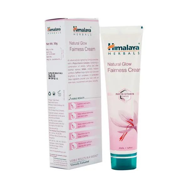 Himalaya Natural Glow Kesar Face Cream 50 gm JioMart