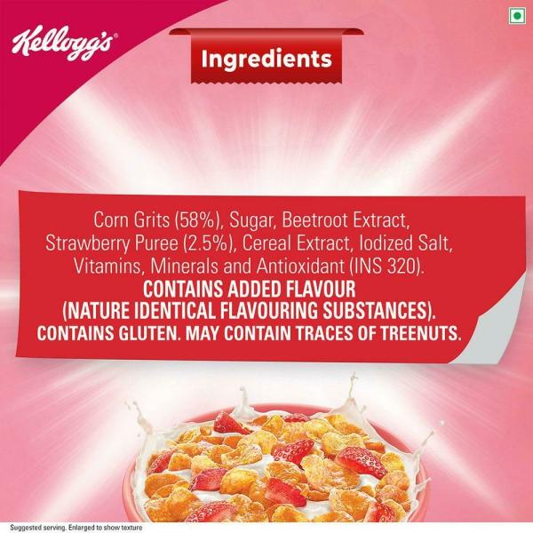 Kellogg's Corn Flakes With Real Strawberry Puree 300 g JioMart