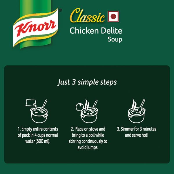 Knorr Classic Chicken Delite Instant Soup 44 g JioMart