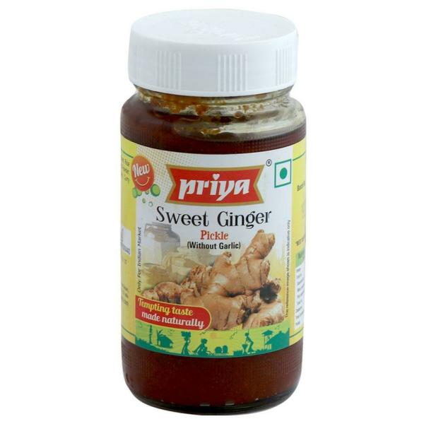 Priya Sweet Ginger Pickle Without Garlic 300 g JioMart
