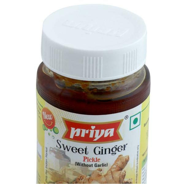 Priya Sweet Ginger Pickle Without Garlic 300 g JioMart