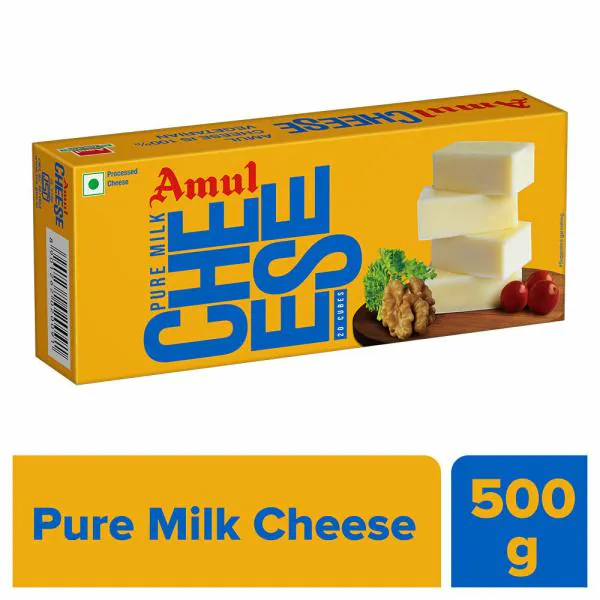 Amul Processed Cheese Cubes 500 g (Carton) JioMart
