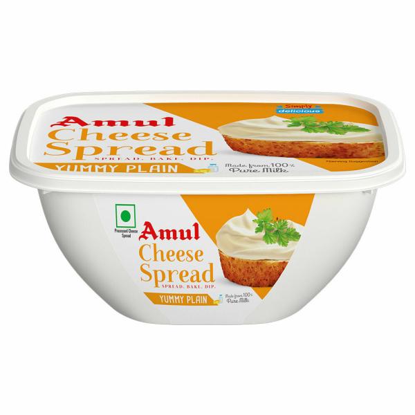 Amul Yummy Plain Cheese Spread 200 g (Container) JioMart