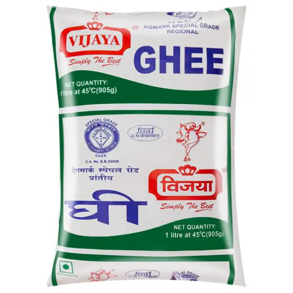 Vijaya Ghee 1 L (Pouch) JioMart