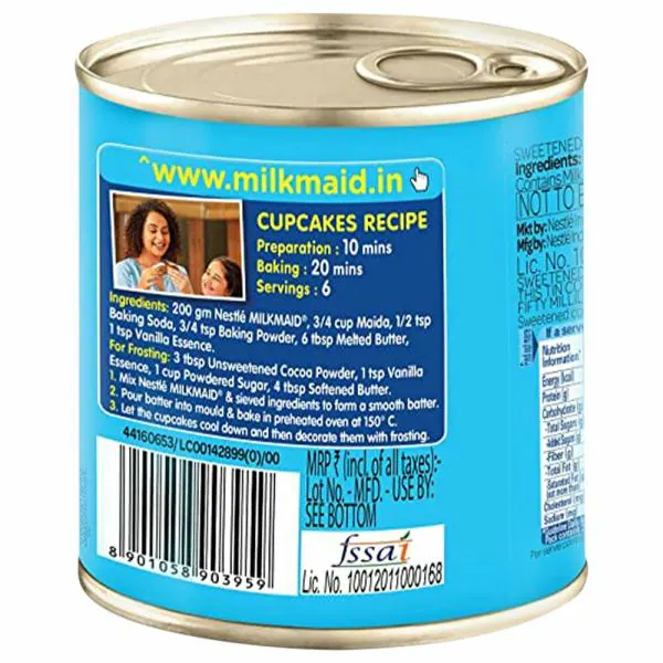 Nestle Milkmaid Condensed Milk 380 g (Tin) JioMart