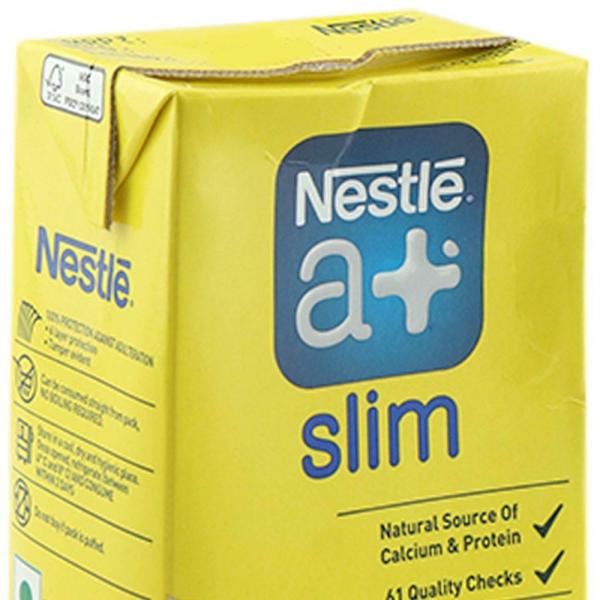 Nestle A+ Slim Skimmed Milk 1 L (Tetra Pak) JioMart