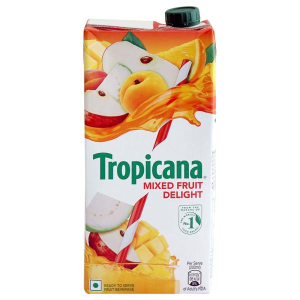 Tropicana Mixed Fruit Delight Fruit Juice 1 L JioMart