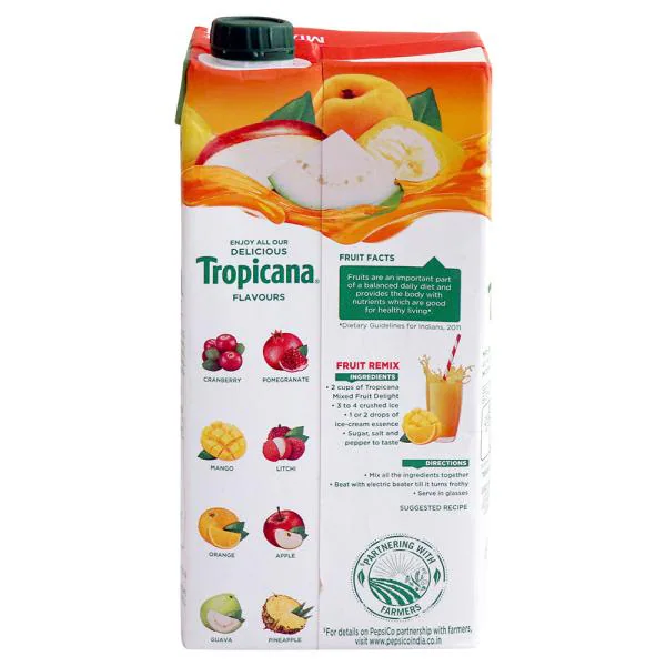 Tropicana Mixed Fruit Delight Fruit Juice 1 L JioMart