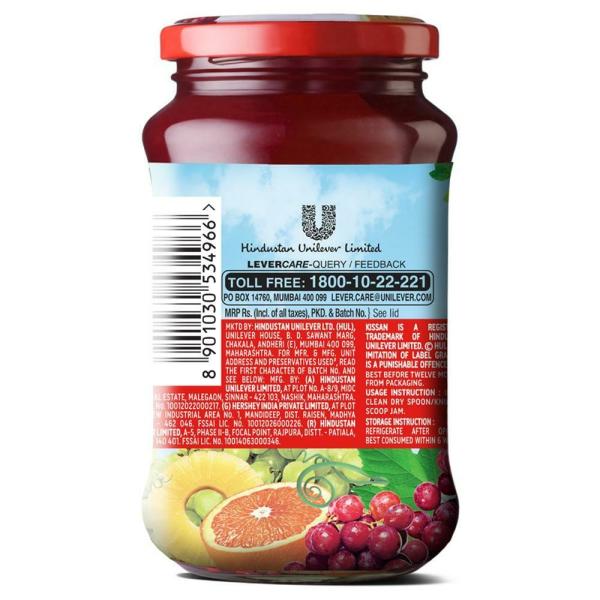 Kissan Mixed Fruit Jam 500 g JioMart