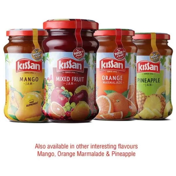 Kissan Mixed Fruit Jam 500 g JioMart