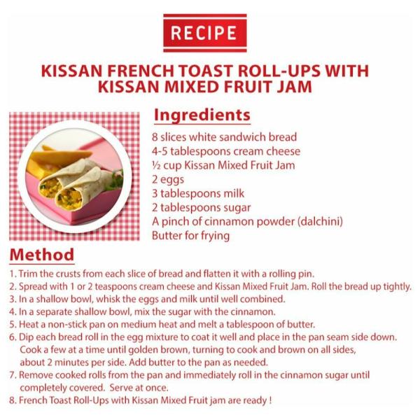 Kissan Mixed Fruit Jam 500 g JioMart