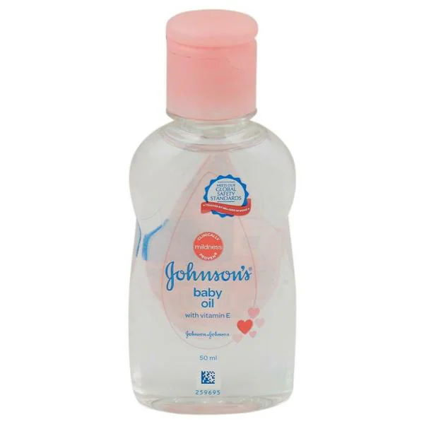 Johnson's Baby Oil with Vitamin E 50 ml JioMart