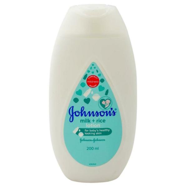 Johnson's Baby Milk & Rice Lotion 200 ml JioMart