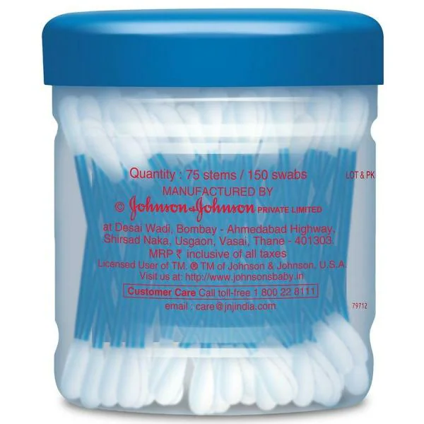 Johnson's Baby Cotton Buds 150 swabs JioMart