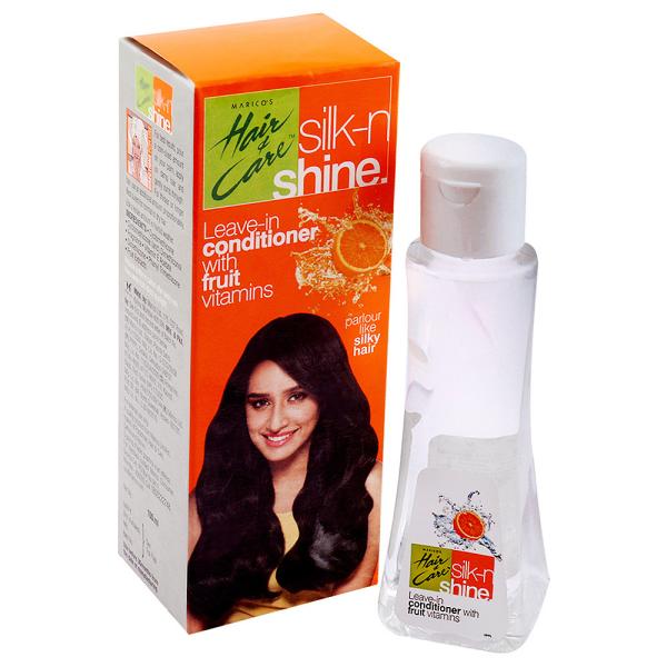 Hair & Care Silk-n-Shine Leave-In Conditioner with Fruit Vitamins 100 ml -  JioMart