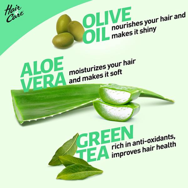 Hair & Care Aloe Vera, Olive Oil & Green Tea Damage Repair Hair Oil 100 ml  - JioMart