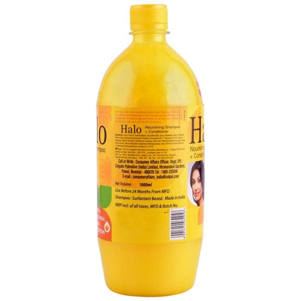 Halo Natural Egg Protein Nourishing Shampoo + Conditioner 1 L JioMart