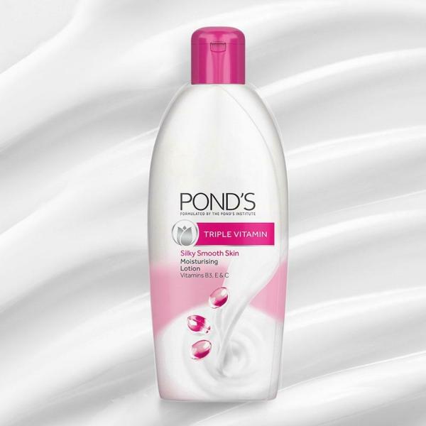 Pond's Triple Vitamin Silky Smooth Skin Moisturising Lotion 100 ml JioMart