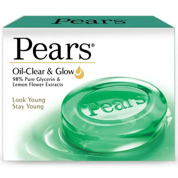 Pears Oil Clear & Glow Soap with Lemon Flower Extracts 75 g JioMart