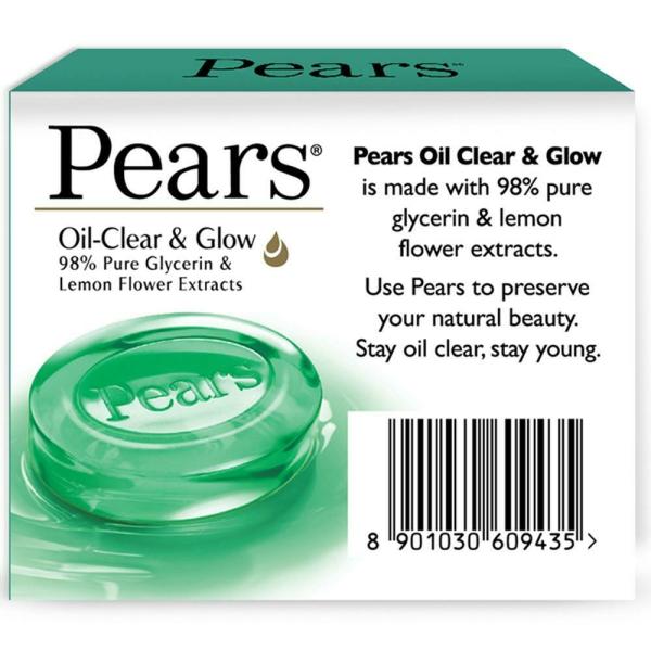 Pears Oil Clear & Glow Soap with Lemon Flower Extracts 75 g JioMart