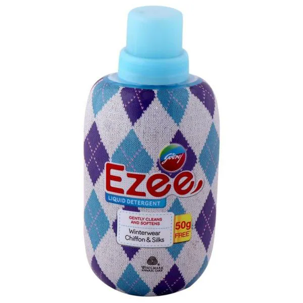 Godrej Ezee Winterwear, Chiffon & Silks Liquid Detergent 235 ml JioMart