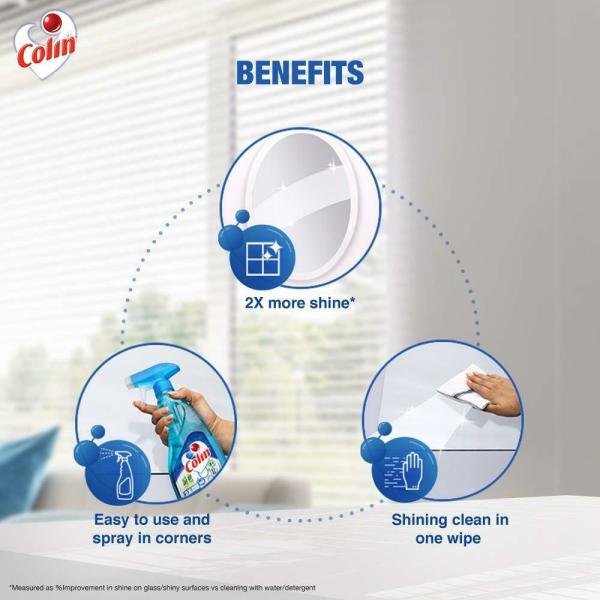 Colin Glass & Household Cleaner Spray 250 ml JioMart