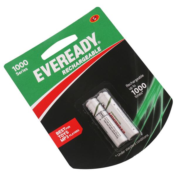 Eveready 1000 Series Rechargeable AAA Batteries (Pack of 2) JioMart
