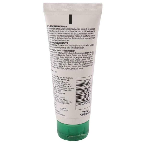 Everyuth Neem Purifying Face Wash 50 g JioMart