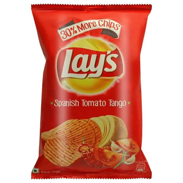 Lay's Spanish Tomato Tango Potato Chips 52 g JioMart