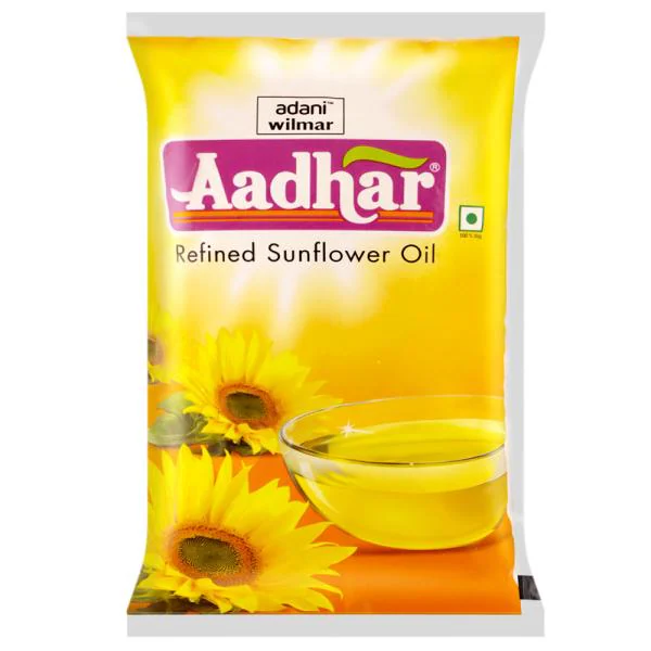 Aadhar Refined Sunflower Oil 1 L JioMart