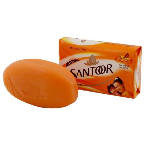 Santoor Sandal & Turmeric Soap 100 g JioMart