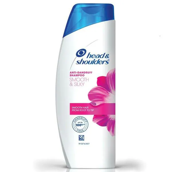 Head & Shoulders Smooth & Silky Anti-Dandruff Shampoo 360 ml - JioMart
